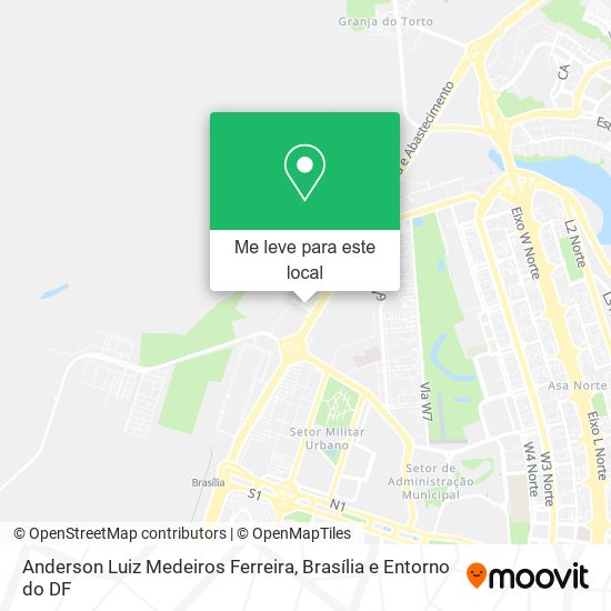 Anderson Luiz Medeiros Ferreira mapa