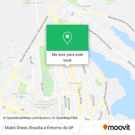 Mabô Dress mapa