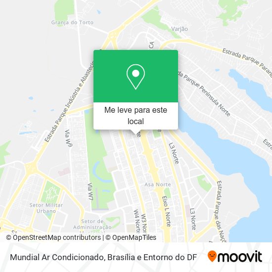 Mundial Ar Condicionado mapa