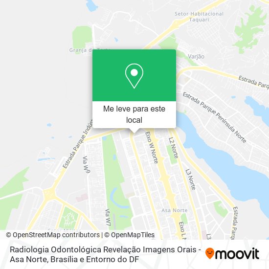 Radiologia Odontológica Revelação Imagens Orais - Asa Norte mapa