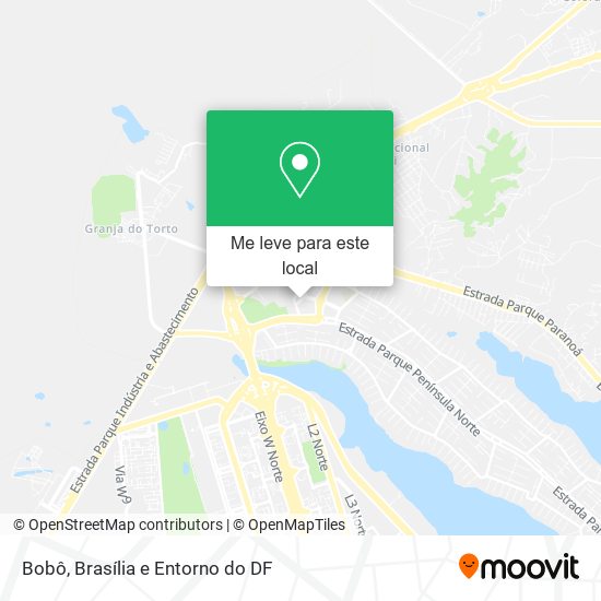 Bobô mapa