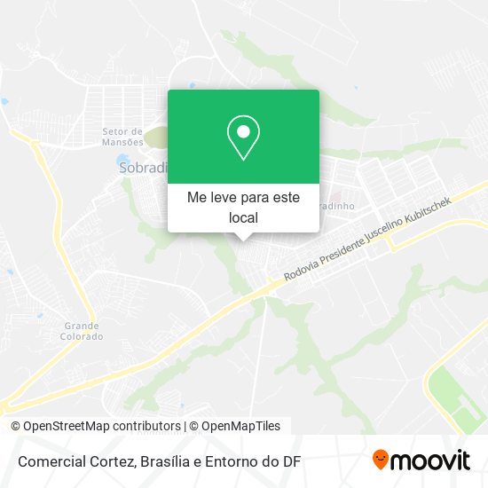 Comercial Cortez mapa