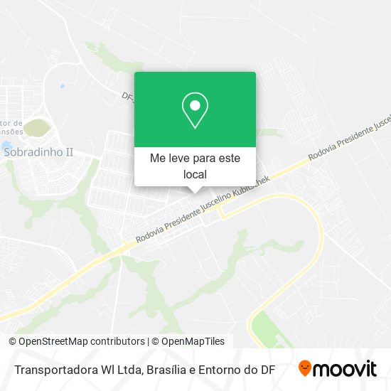 Transportadora Wl Ltda mapa