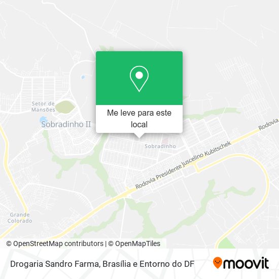 Drogaria Sandro Farma mapa