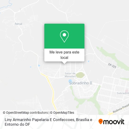 Liny Armarinho Papelaria E Confeccoes mapa