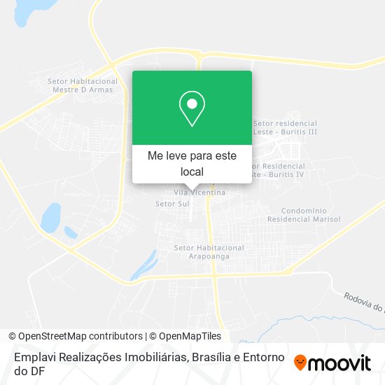 Emplavi Realizações Imobiliárias mapa