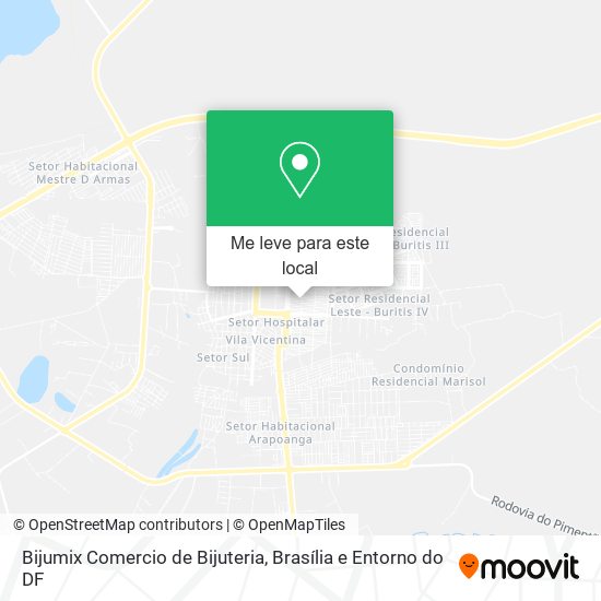 Bijumix Comercio de Bijuteria mapa