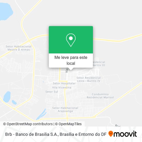Brb - Banco de Brasilia S.A. mapa