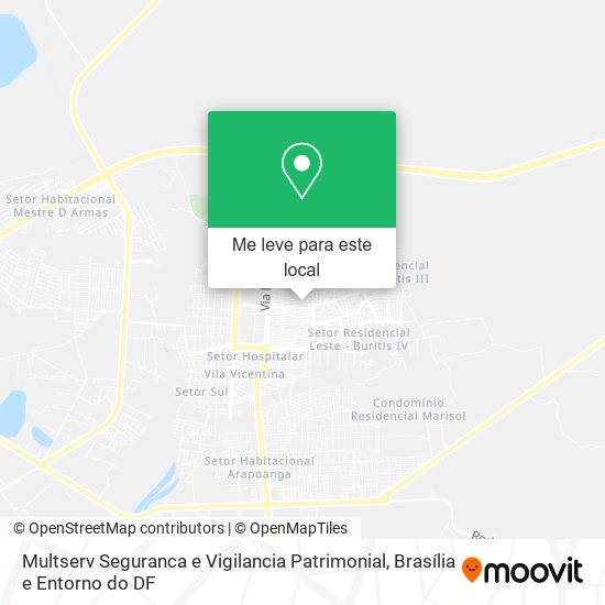 Multserv Seguranca e Vigilancia Patrimonial mapa