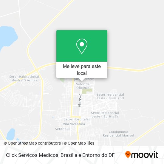 Click Servicos Medicos mapa