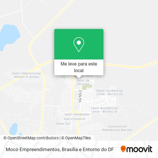 Mocó Empreendimentos mapa