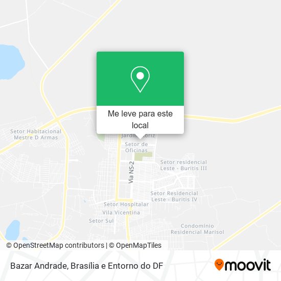 Bazar Andrade mapa