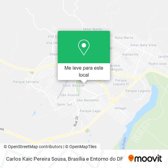 Carlos Kaic Pereira Sousa mapa