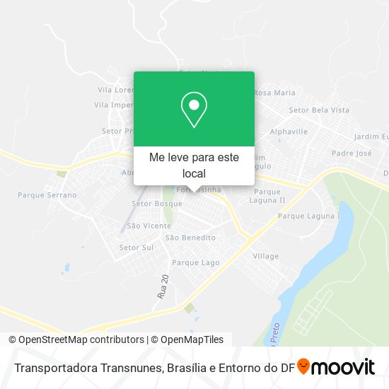 Transportadora Transnunes mapa