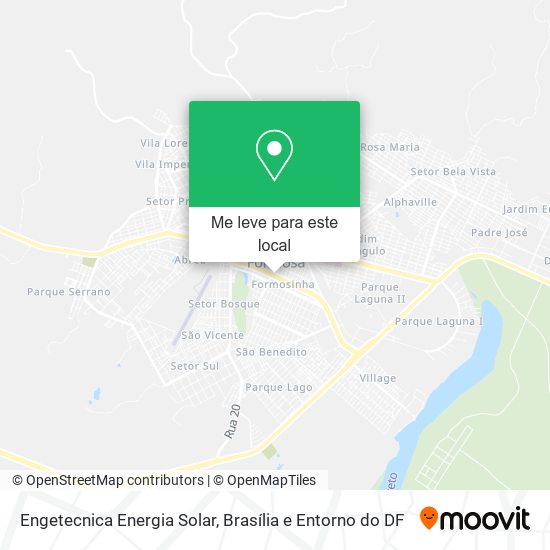 Engetecnica Energia Solar mapa