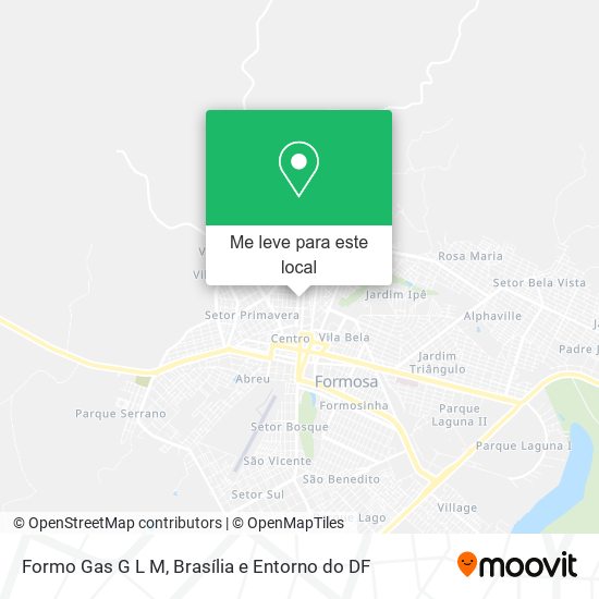 Formo Gas G L M mapa