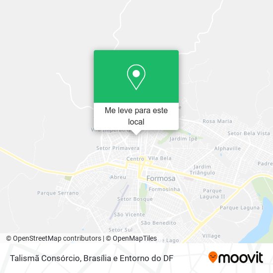 Talismã Consórcio mapa