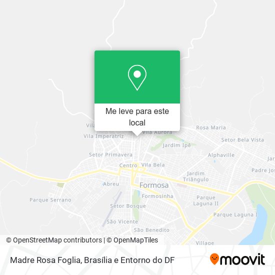 Madre Rosa Foglia mapa