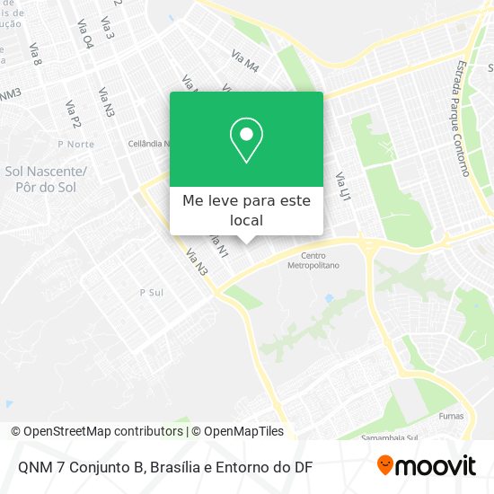 QNM 7 Conjunto B mapa