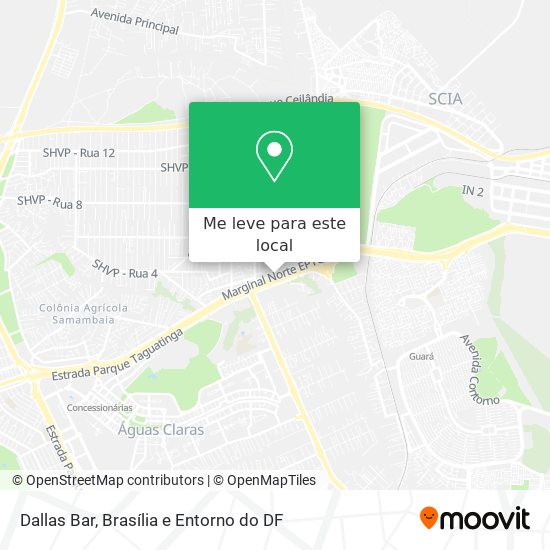 Dallas Bar mapa