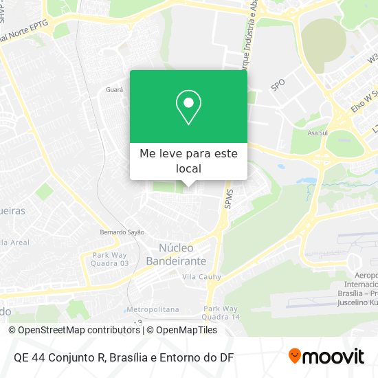 QE 44 Conjunto R mapa