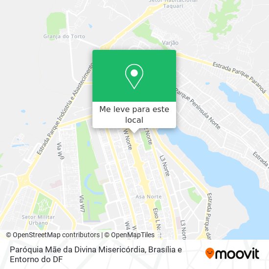 Paróquia Mãe da Divina Misericórdia mapa