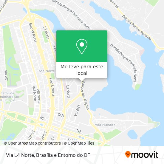 Via L4 Norte mapa