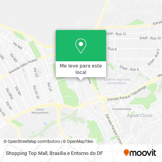 Shopping Top Mall mapa