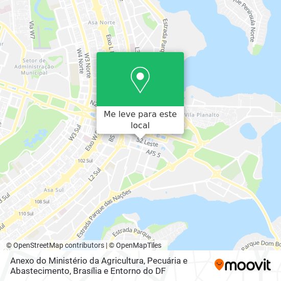 Anexo do Ministério da Agricultura, Pecuária e Abastecimento mapa