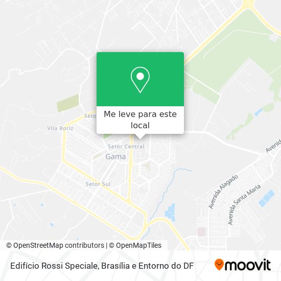 Edifício Rossi Speciale mapa