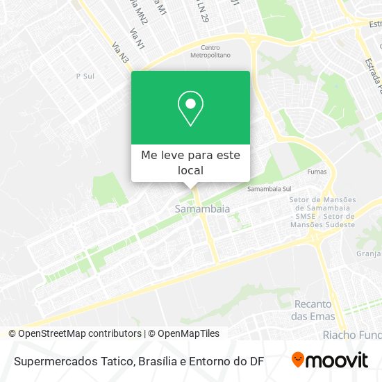 Supermercados Tatico mapa