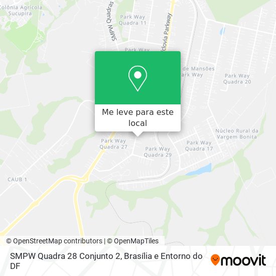 SMPW Quadra 28 Conjunto 2 mapa