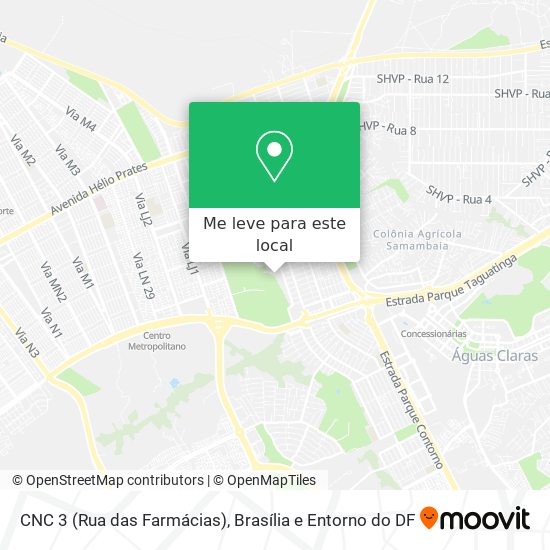 CNC 3 (Rua das Farmácias) mapa