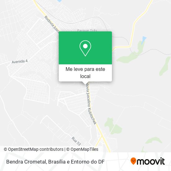 Bendra Crometal mapa