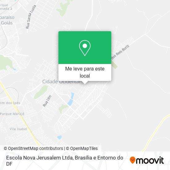 Escola Nova Jerusalem Ltda mapa