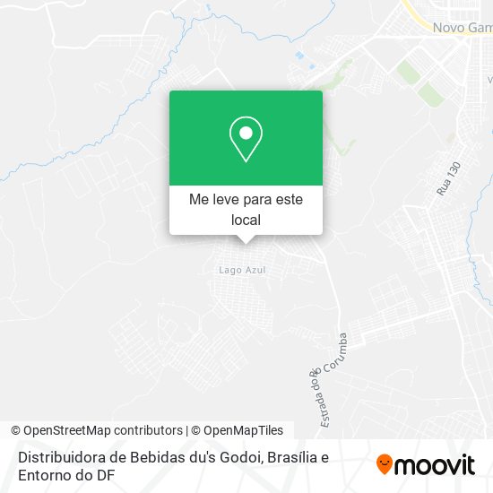 Distribuidora de Bebidas du's Godoi mapa