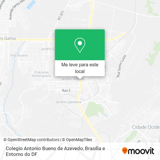 Colegio Antonio Bueno de Azevedo mapa