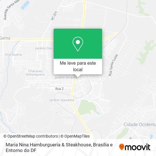 Maria Nina Hamburgueria & Steakhouse mapa