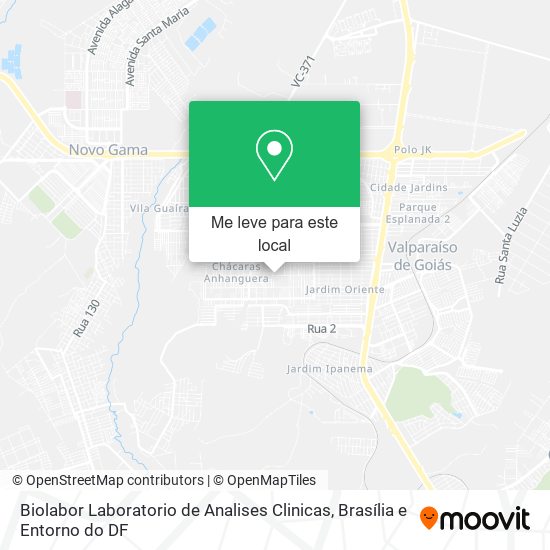Biolabor Laboratorio de Analises Clinicas mapa