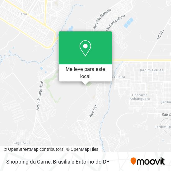 Shopping da Carne mapa