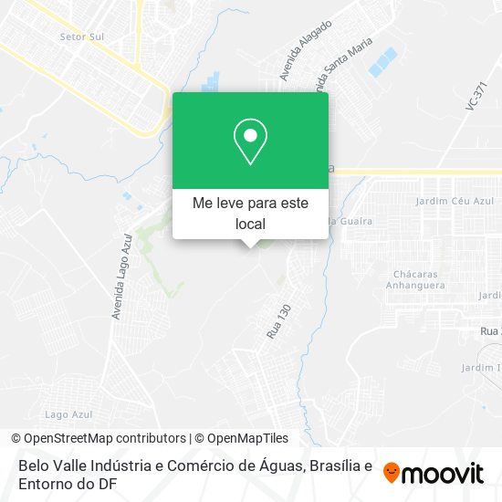 Belo Valle Indústria e Comércio de Águas mapa
