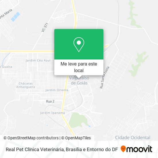 Real Pet Clínica Veterinária mapa