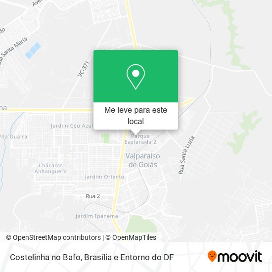 Costelinha no Bafo mapa