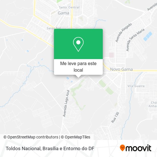 Toldos Nacional mapa
