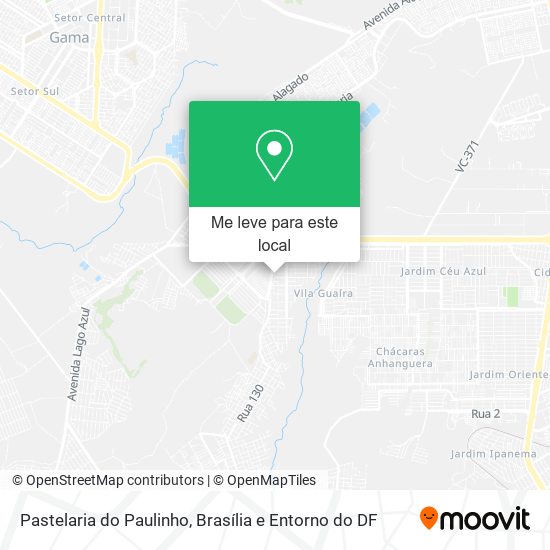 Pastelaria do Paulinho mapa
