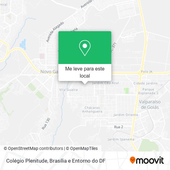 Colégio Plenitude mapa