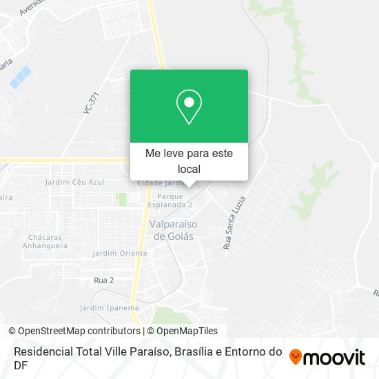 Residencial Total Ville Paraíso mapa