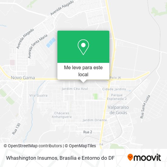 Whashington Insumos mapa
