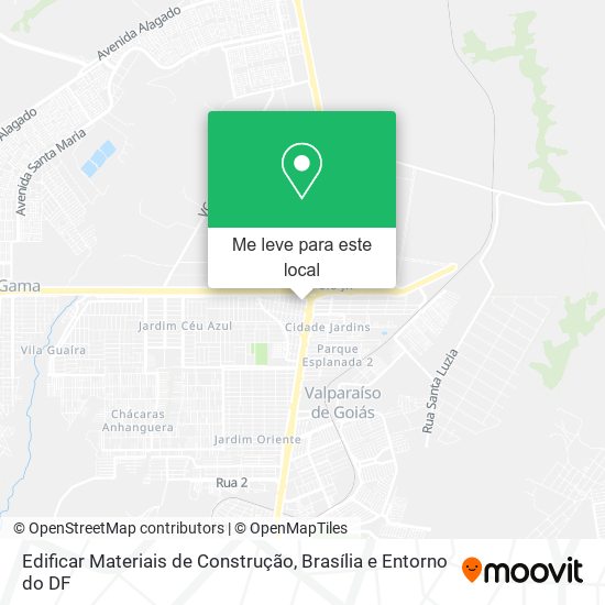 Edificar Materiais de Construção mapa