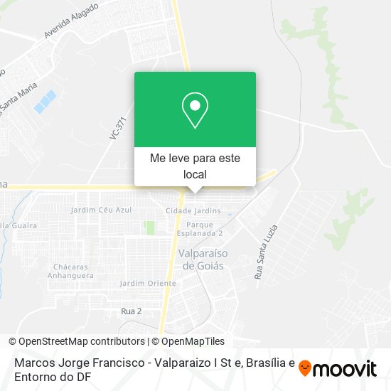 Marcos Jorge Francisco - Valparaizo I St e mapa
